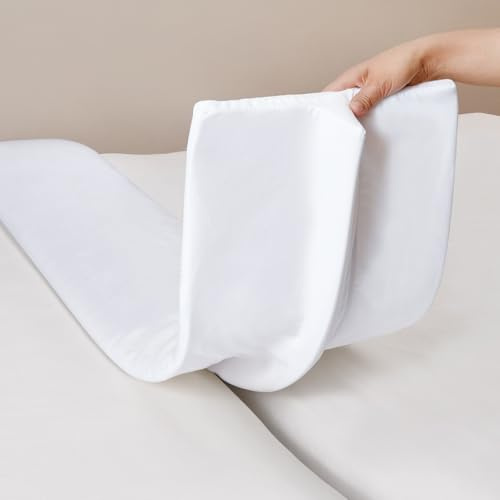 Selectico 12 Extra Wide Split King Gap Filler for Adjustable Bed, Bed Bridge Twin to King Converter with Washable Cover, Close The Gap (0-3),White
