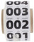 Tofficu 1 Rolle Aufkleber inventaretiketten number stickers Inventarkennzeichnung Warenkennzeichnung nummerschild Kreis Organisationsetiketten Inventarabziehbilder nummerierte Etiketten