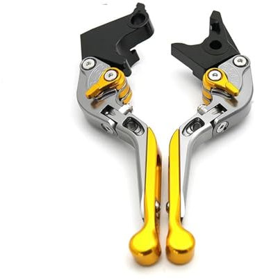 Bremshebel Für Suzuki Für V-Strom Für 1000 XT Für DL1000 Für 1000XT DL1000XT VSTROM 1050 1050XT DL1050 DL1050XT 2002-2022 Klappbarer Bremskupplungshebelgriff Kupplungshebel Motorrad(B)