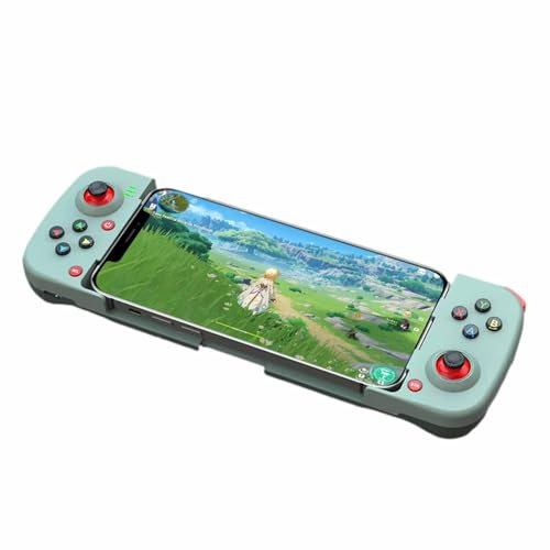 Generisch Type C Gamepad Controller, Mobile Joystick, Plug Game Controller, No Needed Low Latency Response Black for and Streaming, 8.19x3.35x1.65 Inches