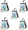 KK KENIK 5 PACK Waterproof Phone Pouch,IPX8 Waterproof Phone Case with Lanyard for Swimming, Underwater Case for iPhone 16 Pro Max 15 16E 14 13 Pro Max 12,Galaxy S25 S22 S24 A26 up to 7.2 - 5 PACK