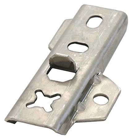 DILA 2 / 22 mm Universal Terrassenverbinder-Set | Edelstahl | Terrassenbefestigung (400)