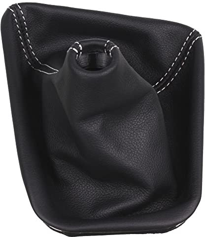 ICT Schaltmanschette Schaltsack mit Kunststoffrahmen – kompatibel mit BMW E46 3er Reihe 1998-2005, Schaltgetriebe – Fahrzeugspezifisch, einfache Montage – Premium Qualität