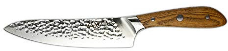 Rockingham Forge RF-1748 Ashwood Series 8” Chef’s Knife with Ice Hardened Vanadium Steel Blades, Heat-Treated Natural Handles