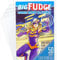 BIG FUDGE 50 Comic Book Sleeves - 7.25” x 10.5 Acid Free Crystal Clear Archival Bags - Plastic Protector Sleeve for 1990's & Current Comics