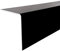 Alu Winkel Schwarz RAL 9005 2 Meter Kantenschutz Dachblech (5 x 5 cm)