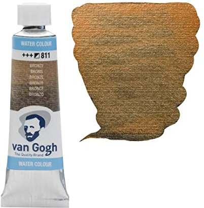 CREATIV DISCOUNT Aquarellfarbe 10ml, Bronze