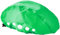 Playshoes Unisex Kinder Regenschutz Für Fahrradhelme Wasserdichter Regenüberzug Helm-Überzug, Grün, M EU