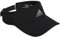 adidas Women's Superlite Performance Visor, Black/Silver Reflective, One Size
