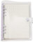 A6/A5 6 Löcher, bunter PVC-Einband, runder Ringordner mit Schnappverschluss, Loseblattordner, persönlicher Organizer (Orchid Bouquet, A5 mini set)