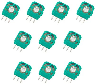 YINETTECH Sensore Potenziometro Trimmer Di Ricambio Da 10 Pezzi Compatibile con Xbox One Compatibile con PS3/4 Controller Parti Di Riparazione Guarnizione Per Joystick Analogico Thumb Stick