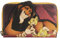 Loungefly Portefeuille zippé Disney Roi Lion, méchants et Cicatrices du Roi Lion, Taille Unique, Disney Roi Lion et Scar