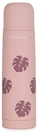 Miniland THERMY LEAVES 500ML, ROSA, 89437