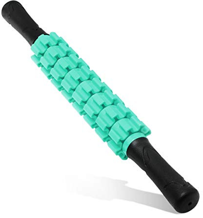 ZanLLW Muscle Roller Stick, Muscle Roller, Liposuction Massage Roller für Lymphdrainage Stick Massagegerät zur Linderung von Muskelschmerzen, Triggerpunkten, Hilft