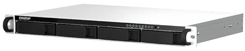 Qnap TS-464eU 8GB RAM, 2X 2.5GBase-T, 1U, senza HDD