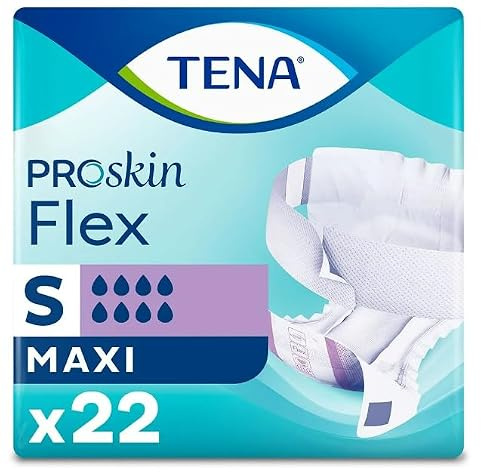 Tena Flex Maxi Small | Incontinence slips | 1 Pack of 22