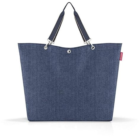 reisenthel Shopper XL Ferringbone Dunkelblau, Dunkelblau, Talla única, Lässig