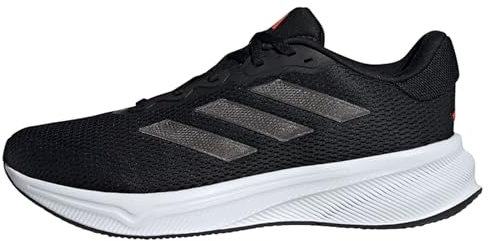 adidas Herren Response Shoes Laufschuhe, Core Black/Carbon/Solar Red, 47 1/3 EU