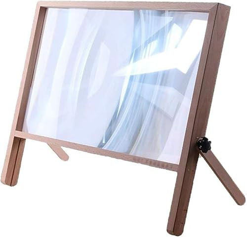 MBROS Laptop Screen Magnifier,Gaming Video Monitor Magnifier Amplifier Holder for Phone Laptop,Ultra-Clear Blu-ray 3X Magnifying Lens,Perfect for Families,Seniors,Girls Gifts