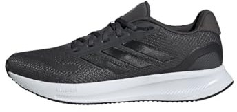 adidas Homme Runfalcon 5 Running Shoes, Grey Six/Core Black/Cloud White, 40 2/3 EU