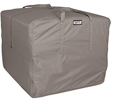 Raffles Covers Tragetasche für Lounge Kissen 90 x 90 x 70 cm | Atmungsaktiv | Wasserdicht | UV - beständig | Doppelt genähte, PU-versiegelte Naht | Handgriffe |