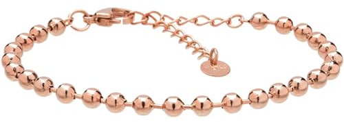 Bracciale Donna Marlù 15BR011R in Acciaio Pvd Oro Rosa con Sfere