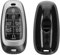 kwmobile Autoschlüssel Hülle kompatibel mit Hyundai 7-Tasten Ioniq 5 Tucson NX4 Santafe - Schlüsselhülle Silikon Cover - Schwarz matt Schwarz