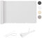 COOL AREA Brise Vue Balcon 70x800cm Imperméable Cache Vue Balcon Protection UV Opaque Résistant aux Contre Vent avec Trous et Serre Câbles pour Exterieur Terrasse-White