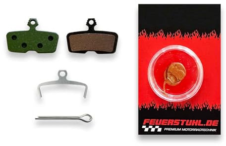 1 Set Bremsbeläge passend für AVID Code (2011-2014) E-Bike - Fahrrad - Mountainbike - Trekkingrad - Onroad/Offroad - Ognibene - Made in Italy