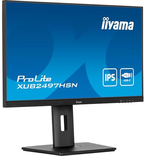 iiyama ProLite XUB2497HSN B2 écran plat de PC 60,5 cm (23.8) 1920 x 1080 pixels Full HD LED Noir