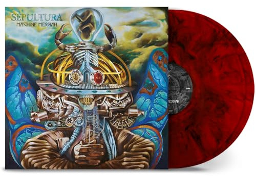 Machine Messiah-Reprint (Ruby Red Marble) Gatefold [Vinyl LP]