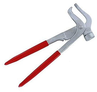 Hemobllo Radgewichtsausgleichshammer mit Rutschfesten Griffen Langlebige Zange und Werkzeug für Reifenmontage und Demontage Geeignet für Autoreparaturarbeiten