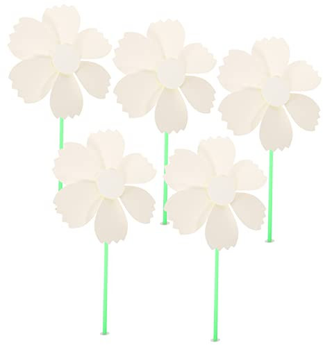 ibasenice 5stücke Leere Papier Windräder DIY Zeichnung Graffiti Windräder Für Junge Mädchen Partygeschenke Aus Papier Für Junge Mädchen