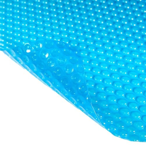 Bâche Bulles Piscine Solaire Couvertures Solaires Pour Piscines Creusées, Film D'isolation Thermique À Bulles Pour Spas Intérieurs Et Extérieurs, Couvertures Solaires Pour Piscines Encadrées(5X6m/16X2