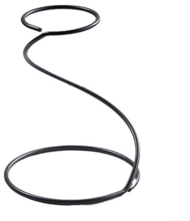 Moderner schwarzer Kaffeefilterhalter für eine stilvolle Ergänzung zu Ihrer Küchendekoration (A)