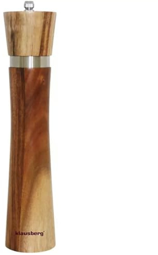 Mühle zum Pfeffer oder Salz 25cm Pfeffermühle Salzmühle KLAUSBERG KB-7592