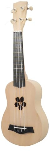 Milisten Diy-ukulele-bausatz zum Selberbemalen und Zusammenbauen mit Zubehör für Anfänger und Ambitionierte Musiker aus Lindenholz Gefertigt