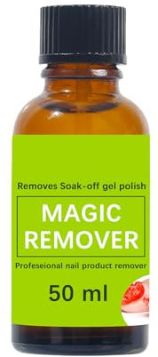 Solvente in acrilico, 50 ml per unghie acriliche, in formato e naturali, facile da usare, per donne e ragazze