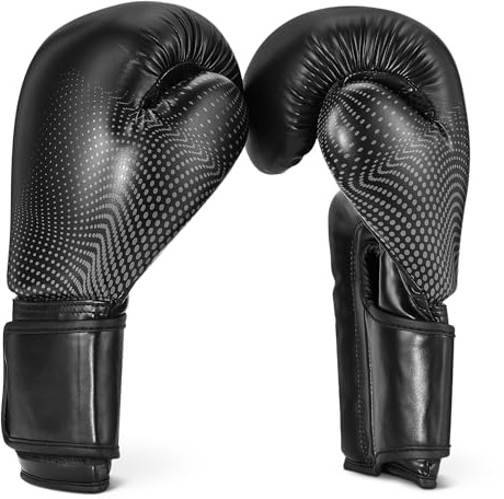 Amazon Basics Gants de Boxe pour Hommes et Femmes, pour Le Sparring, l’Entraînement, Le Muay Thai, Le Kickboxing et Le MMA, 10oz