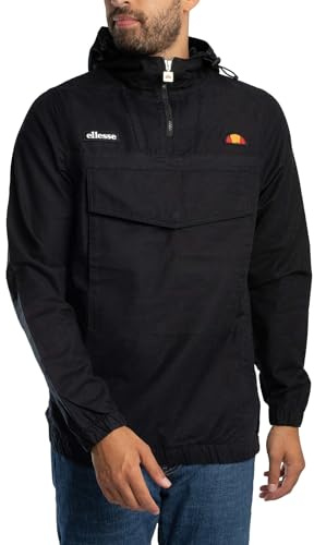 Ellesse Men's Mont 3 OH Jacket, Black