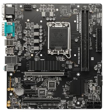 Gaming Motherboard Fit For MSI PRO H610M-C EX Motherboard Intel H610 LGA1700 DDR5 96GB MATX M.2 SATA SSD Support I9-14900 I5-13600 I7-12700F I3-12100 Cpu