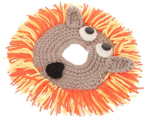 Warmhm Gestrickter Kameraobjektiv Dekorationsring Liebevolles Fotorequisit für Kompatibel mit Verschiedenen Objektiven Dekorativer Lens Hugger