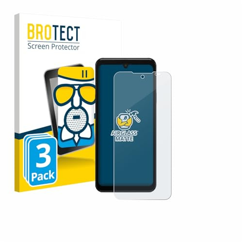 BROTECT Schutzglas für Sunmi L3 | 3 Stück Entspiegelnder Displayschutz Made in Germany Schutzfolie Matt Kratzfest 9H Anti-Fingerprint Einfache Montage