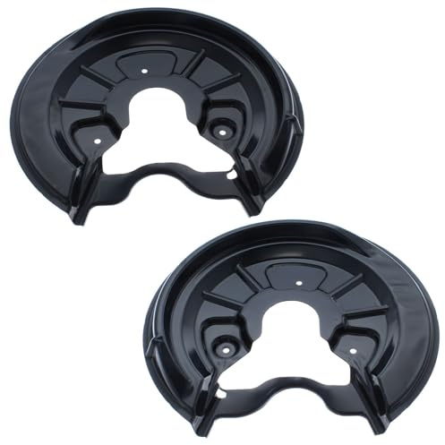 XYZ Parts Rear Brake Disc Shields, Fits Audi A3 8P Hatchback 2003-2013