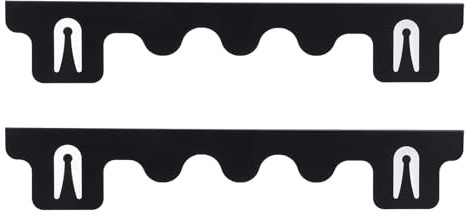 Cache Fente Plaque de Cuisson, Inox 59,5CM, Noir Imperméable, Lot de 2 - Protection Anti - Poussière, Design Moderne, Nettoyage Facile, Pour Cuisine Organisée
