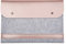 ele ELEOPTION Macbook Sleeve Bag, Ultra Slim Felt & PU Leather Sleeve Cover Case Protective Bag Notebook Laptop Carrying Bag For Macbook Air/Pro/Pro with Retina Display - 12 Inch, Rose Gold