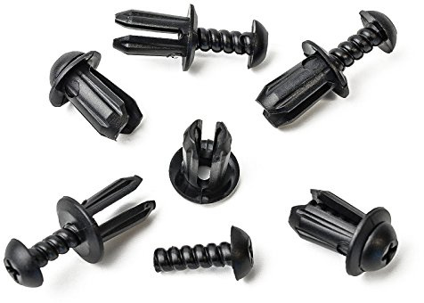 5x Schrauben Nieten Clips Befestigung für Motorhaube + Karosserie | 51168197908