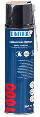 DINITROL 1000 CLEAR CAVITY WAX 500ml Aerosol