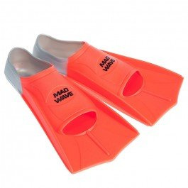 Mad Wave Training Fins - Orange 39-40