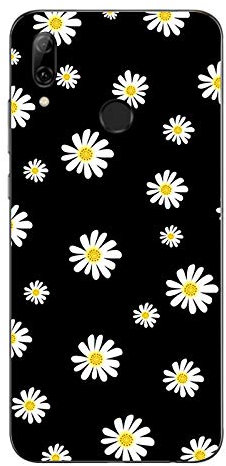 NOVAGO Compatible avec Huawei P Smart 2019,Honor 10 Lite - Coque Souple Solide Anti Choc avec Impression de qualité (1 Coque, Petits Fleurs)